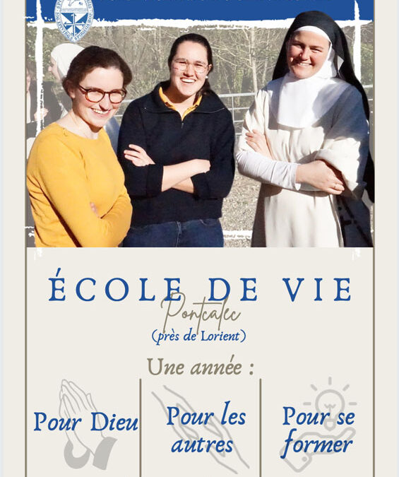 École de vie : une année pour Dieu, pour les autres, pour se former